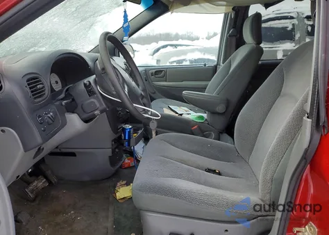 2004 Dodge Caravan Sxt from USA, damaged, VIN 1D8GP45R34B500481